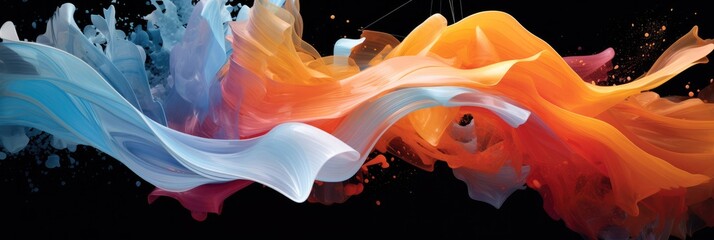 Aufkleber - Fashion art background with fantasy bright combinations, Symbol of creativity, Lines, Graphics.