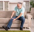 © Elnur - White bearded old man suffering at home