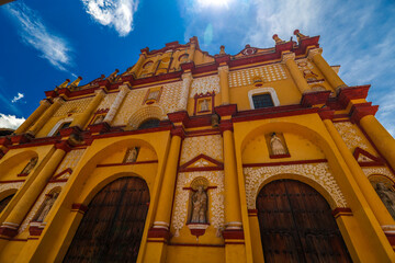 Canvas Print - Catedral de San Cristóbal de las Casas, Mexico