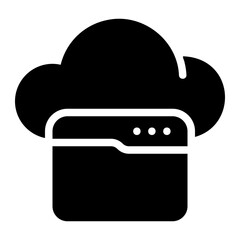 programming glyph icon