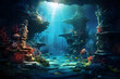 Dive into the depths of the underwater, there are the fantastic places. Beautiful coral and old culture.