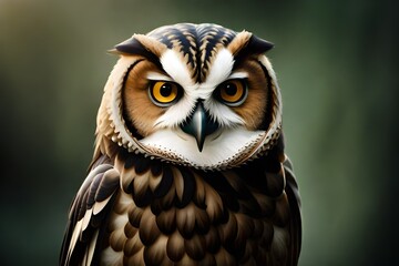 Sticker - great horned owl