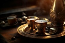 Arabic Coffee. Generate Ai
