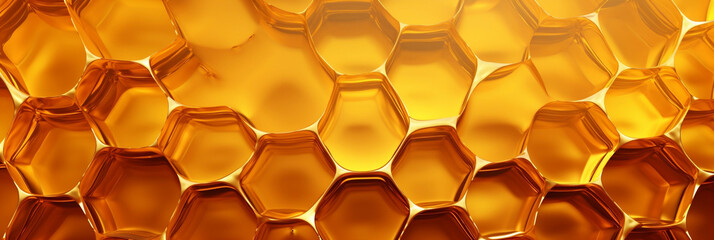 Sticker - Honeycomb dripping Honey