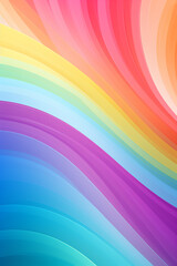Wall Mural - bright rainbow pattern background image