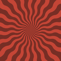 Poster - Red candy swirl pattern background vector illustration