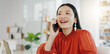 © Wesley/peopleimages.com - Phone call, laptop and order with a designer asian woman at work in her fashion office for creative style. Contact, ecommerce and design with a female employee talking on her phone for retail