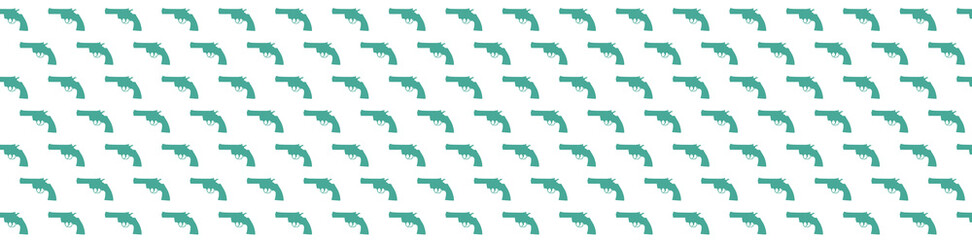 Revolver modern gun design pattern to print on t-shirt. Weapon pattern background design.