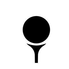Wall Mural - Golf ball icon vector set. Golf illustration sign collection. Sport symbol. Golfing logo.
