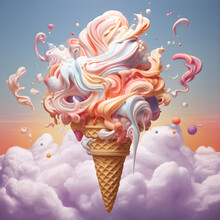 Ice Cream On The Sky