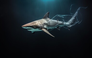 Great White Shark Close up Shot