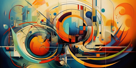 Fototapete - abstract art for background
