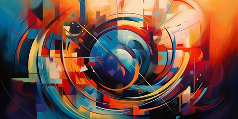 Fototapete - abstract art for background