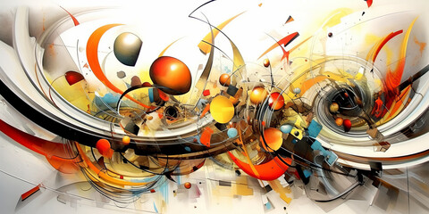 Fototapete - abstract art for background