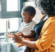 © Lumos sp - child mother hand hygiene family water clean care washing boy son soap woman bathroom together health female little healthy sink home routine morning parent cleaning kid