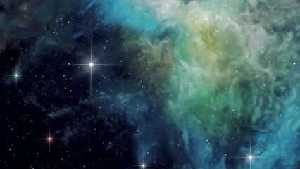 Wall Mural - orion nebula looped scrolling