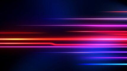 Sticker - abstract background with NEON lines