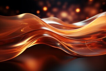 Wall Mural - abstract orange background