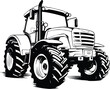 Tractor Vector Logo Art