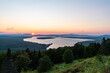 © Dan Johnson Photos - sunset at height of land