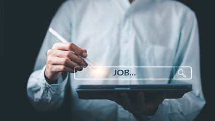career search ideas, recruitment, HR search ,job application website ,employment management of agencies with Internet technology ,unemployed person ,new graduates ,job shortage ,unemployment