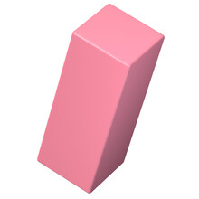 Pink Rectangle 3D