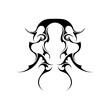 abstract link ant head cool tattoo ethnic celtic symbol sticker