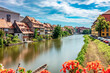 Bamberg, klein Venedig mit altem Hafen.