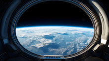Planet Earth As Viewed Through The Windows Of A Space