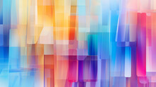 Colorful Rainbow Gradient Background Abstract Geometry
