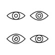 © zo3listic - Eye icon. Look and Vision icon. Eye vector icon