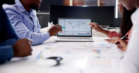 Poster - Financial Advisor Group Meeting Examining Analytics