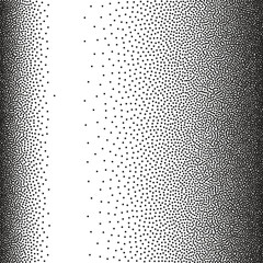 Poster - Stochastic raster halftone gradient print