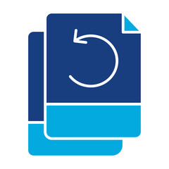 Canvas Print - File Backup Icon