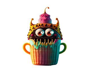 3d monster cake