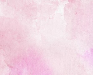 Wall Mural - pink watercolor abstract background