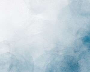 Wall Mural - Blue pastel  watercolor abstract background