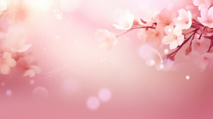 Wall Mural - Soft Pink Romantic Background