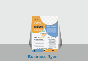 Modern corporate business flyer design