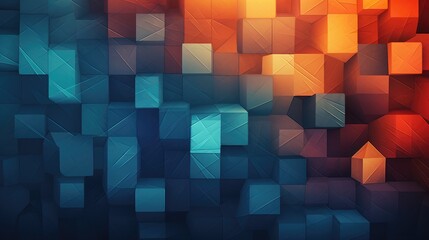 Sticker - Abstract geometric background