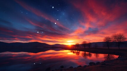 Wall Mural - surreal solar system: a celestial canvas of wonders and imagination. generative ai