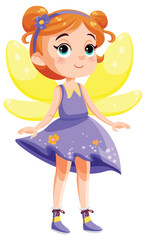 Sticker - Cute Fairy Princess Cartoon Character