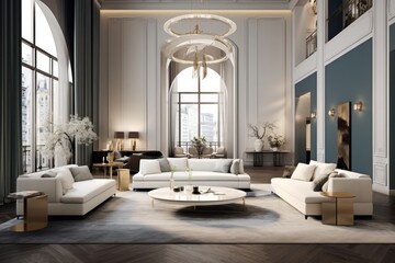 Modern living room showcasing a chic sofa close-up, sleek design, and hardwood floors.