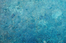Blue Lava Stone Background