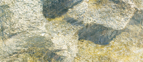 Wall Mural - close up of a concrete rock