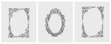 Vintage Floral Frame Free Stock Photo - Public Domain Pictures