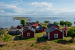 Maakalla island and its fishing village, Finland. Popular summer destination from Kalajoki Hiekkasärkät.