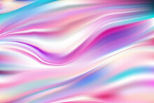 Delicate Purple Pastel Abstract Background. Wavy Modern Desktop Wallpaper. Vector Illustration With Gradient Mesh
