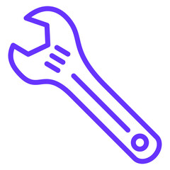 Sticker - Vector Design Wrench Icon Style