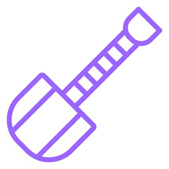 Poster - Vector Design Shovel Icon Style